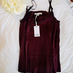 Plum Rose & Olive Tank